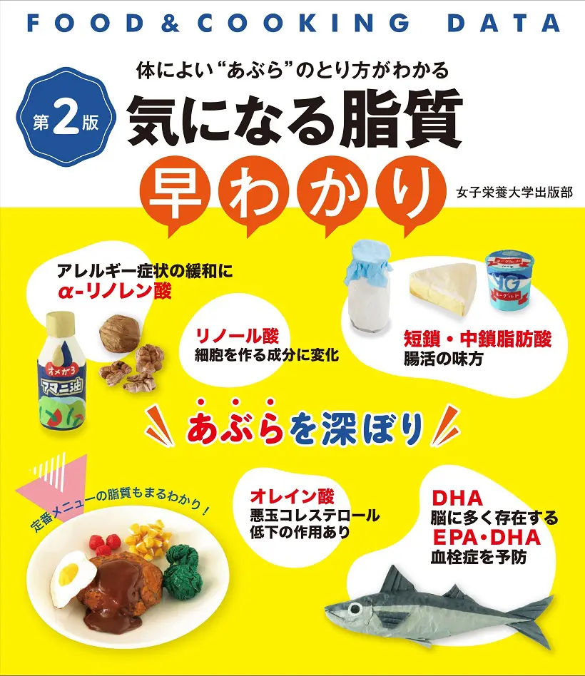 気になる脂質早わかり 第2版 | 日本栄養大学出版部