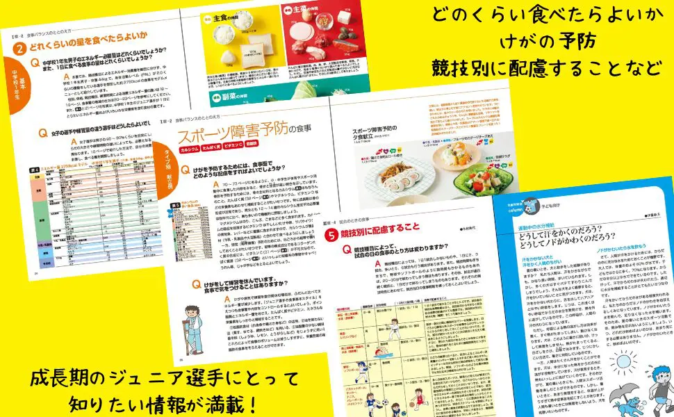 小・中学生のスポーツ栄養ガイド 改訂版 | 女子栄養大学出版部